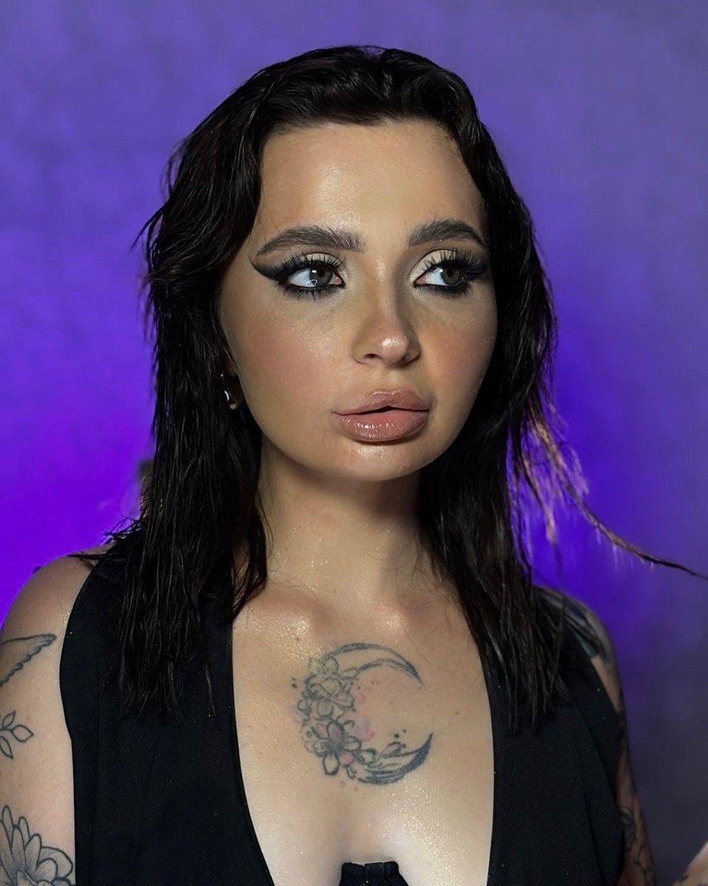 Креативный макияж пример 1