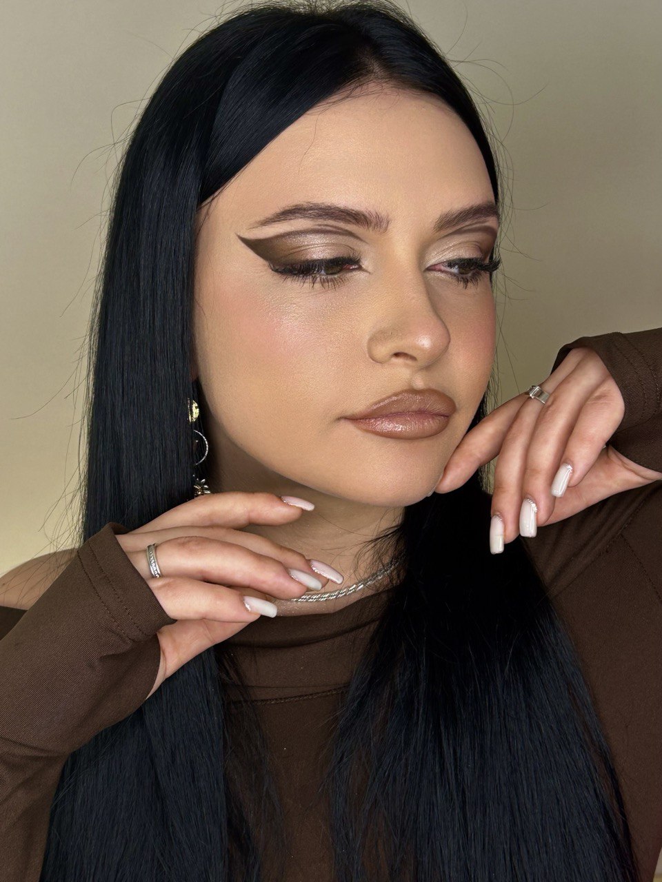 Креативный макияж пример 2