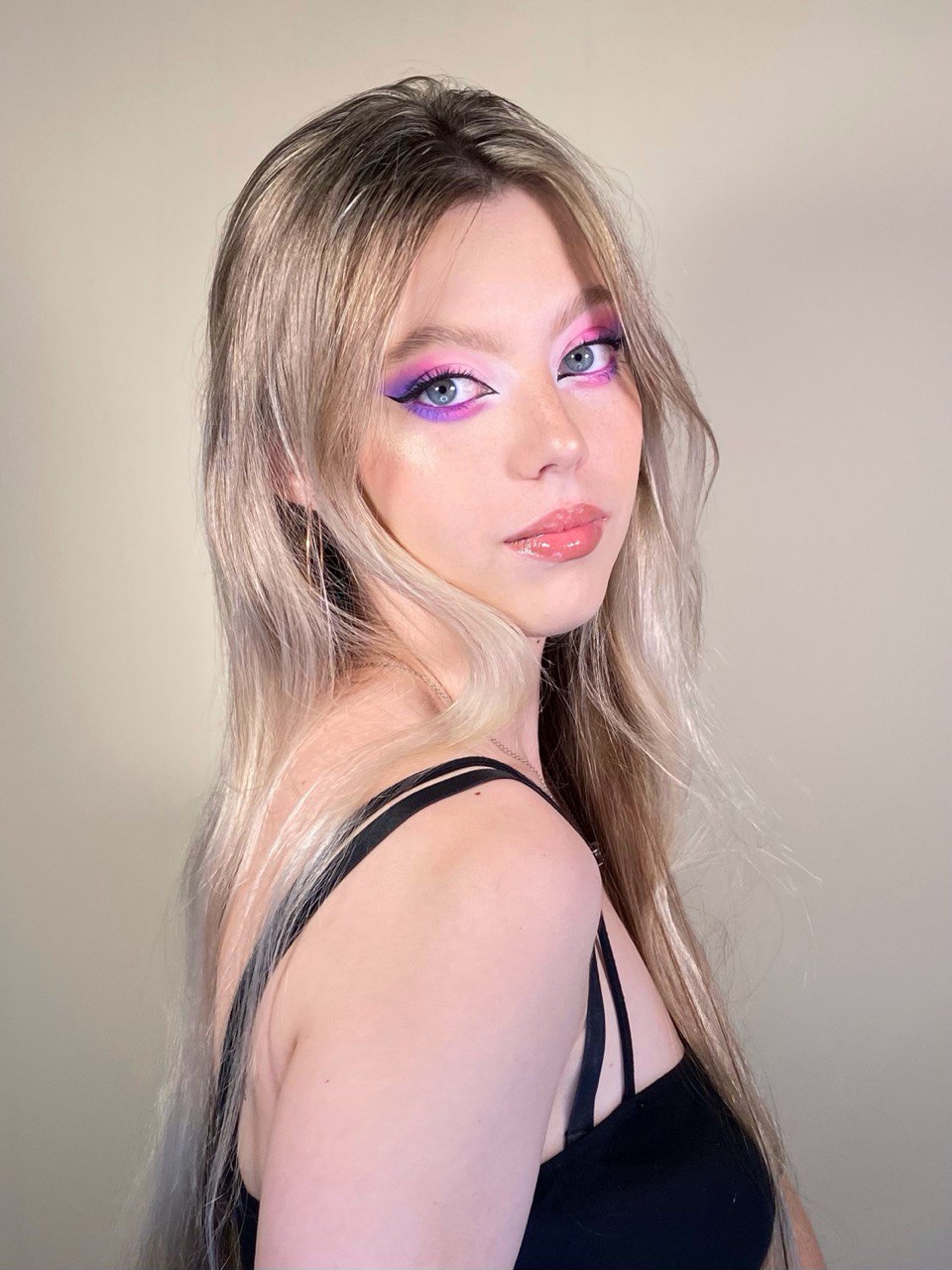 Креативный макияж пример 3